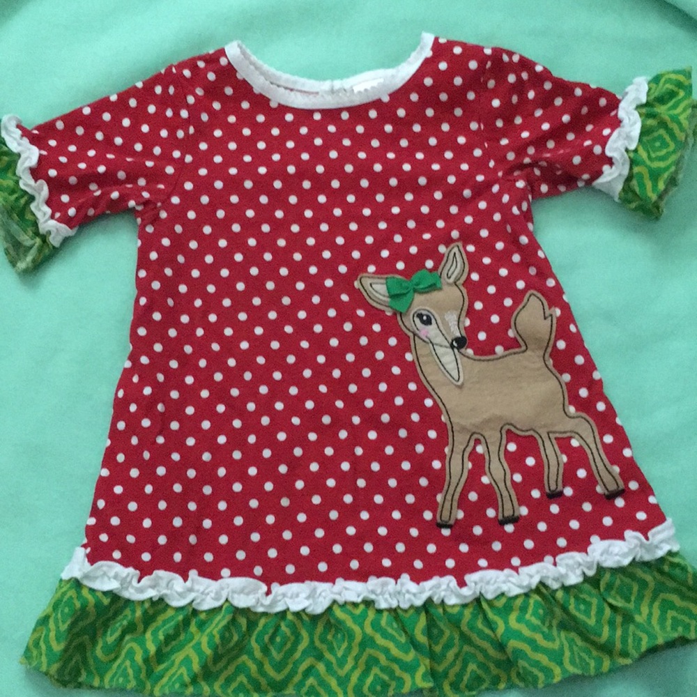Christmas baby dress